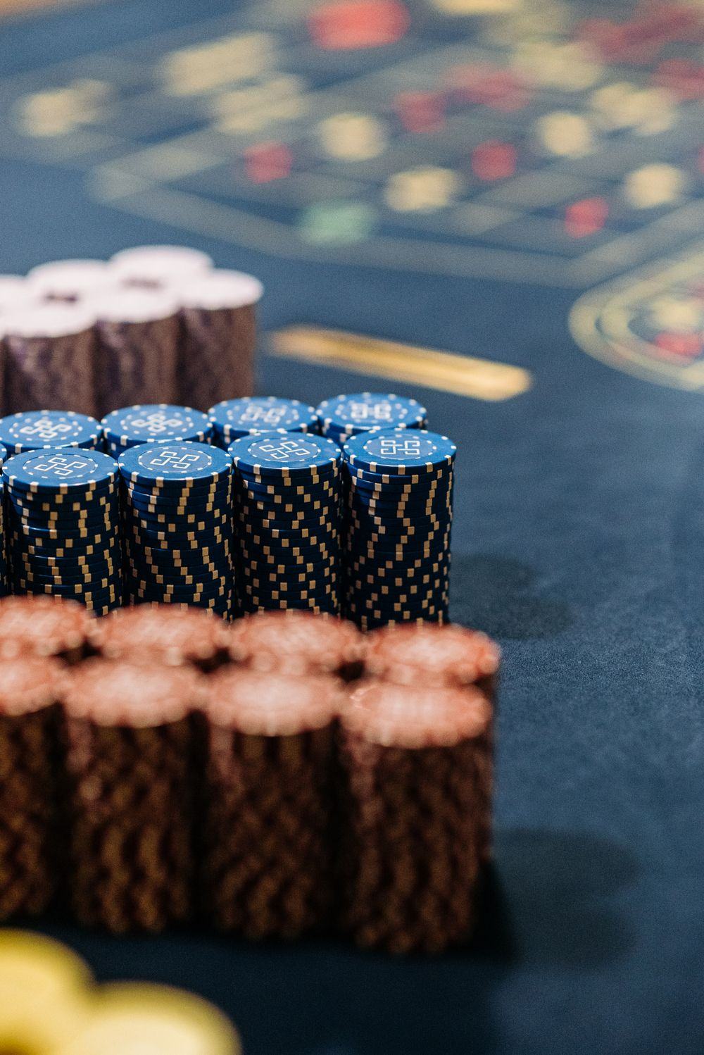 Roda roulette di meja kasino